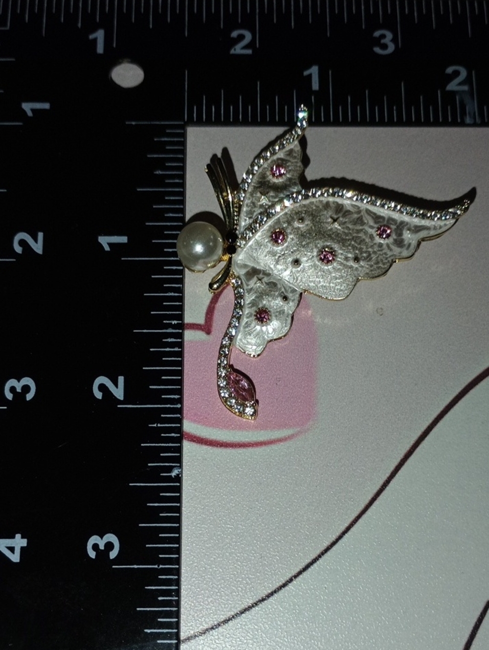 Elegant Butterfly Brooch